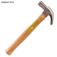 史丹利 STHT51271-8-23 硬木柄羊角锤16oz 榔头铁锤家用锤安全锤子拔钉锤 三件
