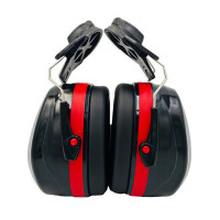 耐呗斯 NBS32E07 30dB隔音耳罩 挂安全帽式防噪音睡眠耳机 黑色 1副一盒