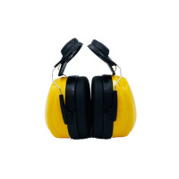 耐呗斯 NBS32E08 30dB隔音耳罩 挂安全帽式防噪音睡眠耳机 黄色 1副一盒
