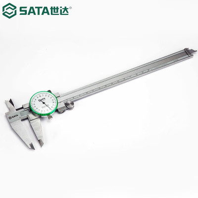 世达 SATA 91522 表盘式游标卡尺0-200MM(1把)