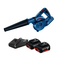 博世(Bosch)GBL 18V-120 锂电吹风机两电一充套装 (18V/4.0Ah)一套
