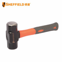 钢盾 SHEFFIELD S089104 大铁锤防震纤维柄八角锤大锤子石工锤4LB 一把