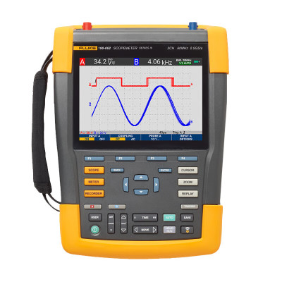 福禄克(FLUKE)190-062-III 高精度手持数字示波器示波表 一台