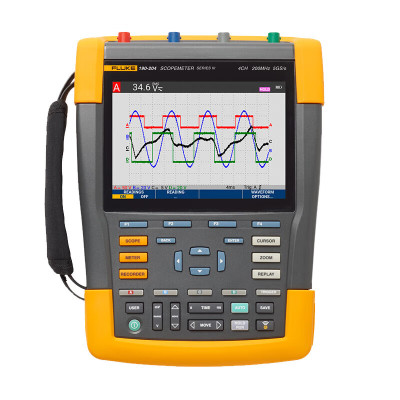 福禄克(FLUKE)190-204-III-S 高精度手持数字示波器示波表 一台