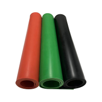 众聚德 绝缘地垫5mm*1*10m/红色/10KV/zjd-jdr-005-10