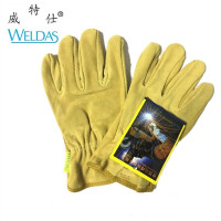 威特仕10-2064牛二层芯皮驾车手套XL码一副