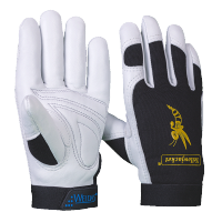 威特仕 电焊手套机械师多功能手套防护耐磨10-2670 羊皮手套 L码 一双