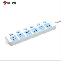 公牛(bull) 多用单控插排 6位3米/1个