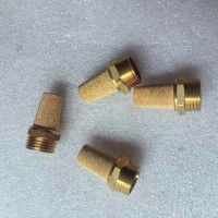 阿托拉思 全铜消声器 尖头 G1/2/1个 10个起购