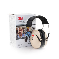 3M 隔音耳罩H6A噪音耳罩专业防噪音睡眠工业降噪头带式耳罩 轻薄型 可搭配降噪耳塞 1副装
