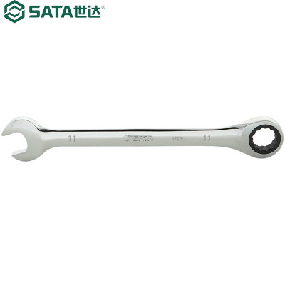 世达(SATA)43213 全抛光两用快扳手21mm