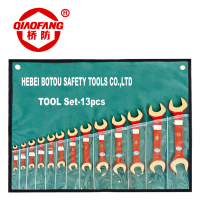 赫德世嘉(HEARDSGA)桥防 NO.A系列铝青铜防爆套装双头呆扳手 T8A-13-AL