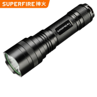 赫德世嘉(HEARDSGA) 神火铝合金强光手电筒 LED夜骑钓鱼户外应急防汛手电筒L6-XPE(5个起订)