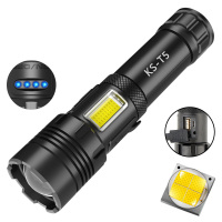 赫德世嘉(HEARDSGA) 充电手电筒KS-T5配5000mAh(5个起订)