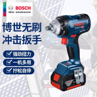 赫德世嘉(HEARDSGA)博世无刷充电扳手电动冲击 锂电池扳手无线电扳手 GDS18V-400两电一充