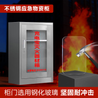 赫德世嘉(HEARDSGA)不锈钢消防装备柜 室内外应急物资柜灭火器材存放柜应急物资柜800*600*265MM