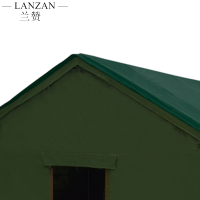 兰赞(LANZAN) 施工帐篷防雨水户外工地用帆布棉帐篷5M(18999967)