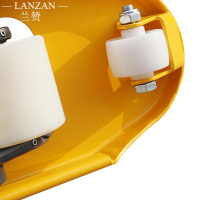 兰赞(LANZAN) 工业手动液压叉车搬运车托盘装卸车3吨