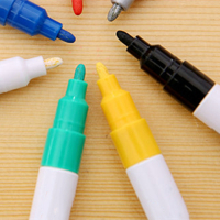 三菱(UNI) 油漆笔补漆笔 涂鸦防水标记细字记号笔