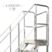 兰赞(LANZAN) 安全楼梯爬梯家用登高梯 2m
