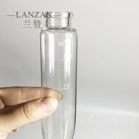 兰赞(LANZAN)磁粉测定管磁悬液浓度测淀管梨形沉淀管100ml
