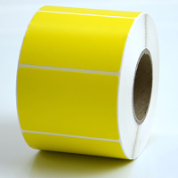 貝的印刷 三防热敏纸横版单排黄色80*50*960张