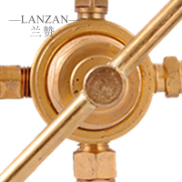 兰赞(LANZAN)氮气减压阀进气0~25MPa出气大于10MPa