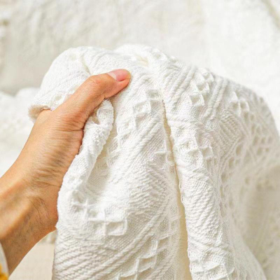 棉线毯2000mm*4000mm沙发巾多用途棉线毯全盖沙发套罩防滑沙发垫盖布