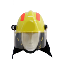 17式消防头盔黄色战斗员韩式统型款