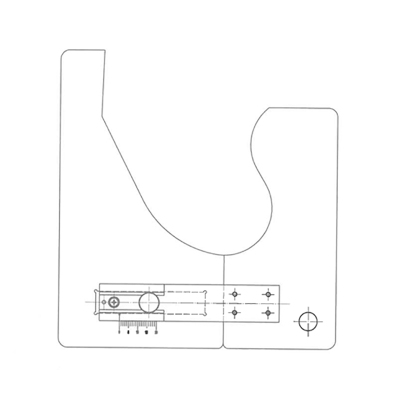 小间隙钩舌焊修加工检查量具KL-CD-K220002-00