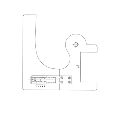 钩舌焊修加工检查量具KL-CD-K220001-00