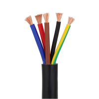 电线电缆2.5平方五芯电缆线RVV 5*2.5平方(100米/卷)
