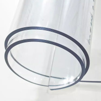 透明塑料胶皮薄膜 软玻璃1.8M*10M 厚度2mm