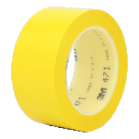 3M 471 PVC警示标记带 标识胶带 黄色 50mm*33m