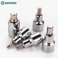 世达(SATA)12.5MM系列100MM长六角旋具套筒6MM(SA25203)