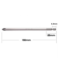 诺特 六角柄米字批头NO.B35(PZ1*50H)4907587327802(10支/包)