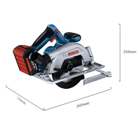 博世(BOSCH)充电式木工切割机GKS185-LI 两电一充 5.0