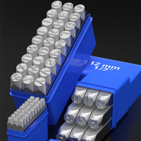 LANZAN 合金字模钢数字(0-9)字高10mm字宽6mm