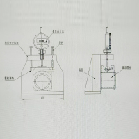 科路 206P摇枕吊环座圆弧段壁厚测量尺(含检测费)