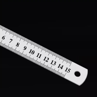 LANZAN 定制钢直尺(长1米厚度3mm)