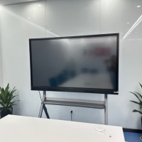 LANZAN 无线65会议投屏商用移动教学推车XP3E投屏器