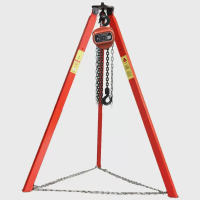 KETAI 起重伸缩式三脚架3吨5米 不含手拉葫芦