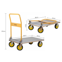 史丹利(STANLEY)工业铝合金平板车拖车STST0511T-23