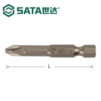 世达(SATA)5件套6.3MM系列50MM长十字旋具头#3(SA59324)
