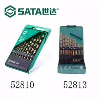 世达(SATA) 直柄含钴麻花钻套装 52813+52810
