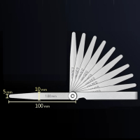 长城精工 塞尺(0.01-5mm)100长*36片 套装