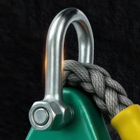 LANZAN 高空作业铝合金防坠器工程用150公斤/5米