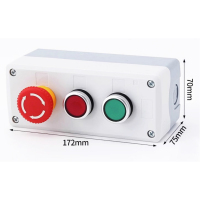 正泰 急停按钮开关盒BX3-22 3位 上、下、急停