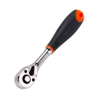 钢盾 10mm系列梨型头快速脱落胶柄棘轮扳手 S013100