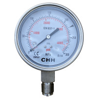 skh耐震压力表YN100 0-300MPa